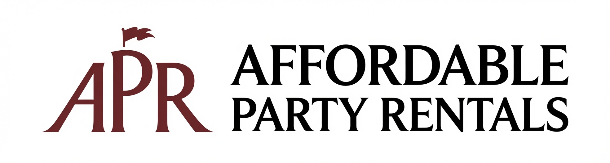 Affordable Party Rentals logo